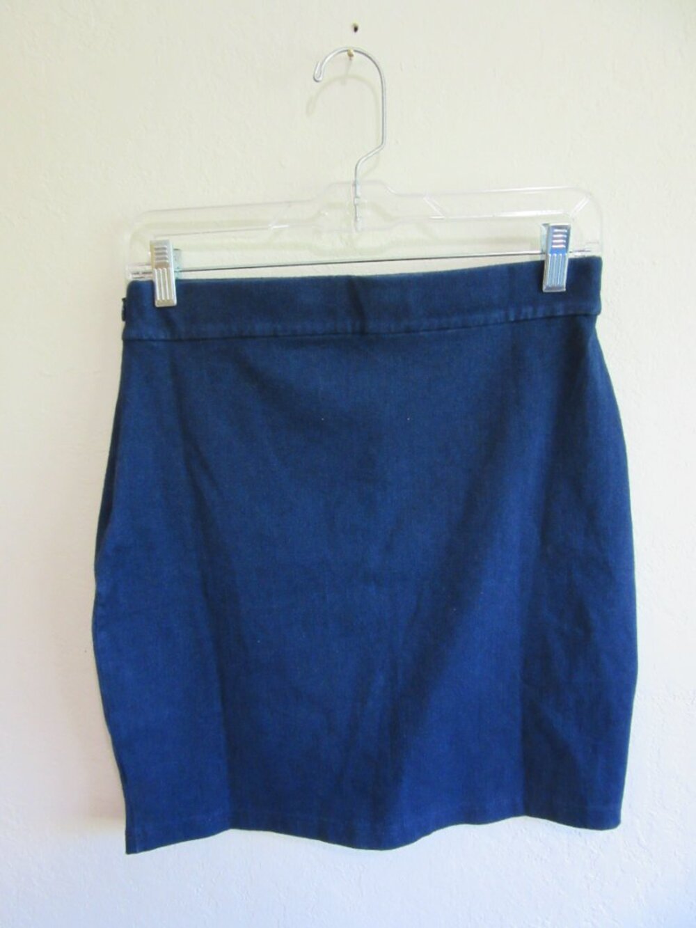Susana Monaco Dark Blue Denim M Pencil Skirt NWT - Picture 2 of 3